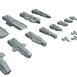 Lambdao-Fleet-3.png Full Thrust Starship Miniatures- Lambdao Fleet