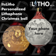 Vignette.png Bola de Navidad de litofán personalizada ItsLitho "Remolino