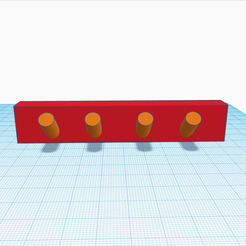 3D-design-Cool-Blad-_-Tinkercad-Google-Chrome-5_7_2023-11_30_59-AM.png 3D-Datei Hutaufhänger 4er Set kostenlos・Vorlage für 3D-Drucker zum herunterladen