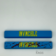 Ilustracion_sin_titulo-2026-07-08T211328.826.png Invincible Spacebars – Clean & Blood Edition (2 Designs | 3D Printable)