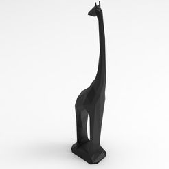 untitled.127.jpg Télécharger fichier STL gratuit Poly Girafe basse • Modèle pour impression 3D, BrunoLopes