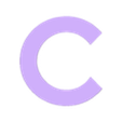 C.STL 3D font "Keep Calm" | Police 3D