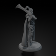 Female_Warrior2.001.png Medieval Hero Mega Pack  10 Fantasy Characters STL OBJ
