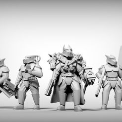 361b1dbd66313f0680b685f0aa6b3c1e_display_large.jpg GUARD DOGS - COMMAND SQUAD x6 28mm (RESIN)