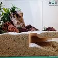 Bayloo-aquarium-terrarium-fish-hide-cave-decoration-1.jpg Bayloo 3D Printable Aquarium Cave - Fish Hide, Terrarium Decoration, Aquarium Safe, 3D Print File for Fish Tank