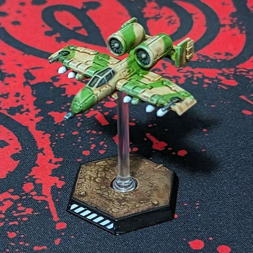 PXL_20231121_110717743.jpg Bases hexagonales texturées Rocky Ground pour BattleTech