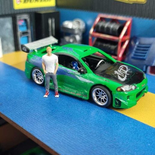 Mitsubishi Eclipse Scale 1/64 Printable