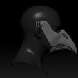 05.jpg STL file Quarantine Mask Plague Doctor Cyberpunk・3D printing template to download