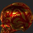 2023-04-06-11_18_42-ZBrush.jpg stl file of 3d prints engraved female skull elegant anatomy