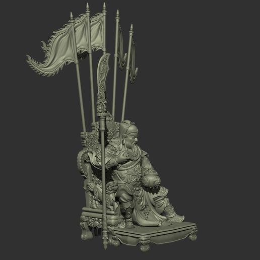 3.jpg Guan Yu sentado en el trono