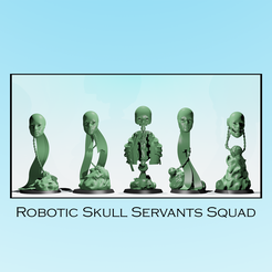 3D file Scribe servitor 🎲・Template to download and 3D print・Cults