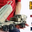 3.jpg OBJ file Himars missile launchers 1/16 and 1/25 scale・Model to download and 3D print