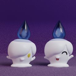 litwick-render.jpg Pokemon - Litwick with 2 poses