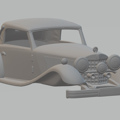 1.png STL file 1934 mercedes benz 380 cabriolet a・Design to download and 3D print