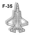 f35.jpg STL file F-35 LIGHTNING II WALL ART・3D print design to download, Aero_Yeti