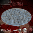 Hellscape-Stretch-90mm-Oval.png Blood God Bases