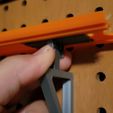 4.jpg Pegboard Mount for Hot Wheels Track Pieces