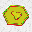 nose-preview.png 81 Symbol Meeple Hexagons Collection – 3D Printable Game Tokens