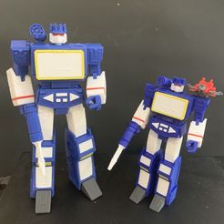IMG_6907.jpg Free 3D file G1 Soundwave・3D printer design to download