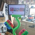 341779570_998878681287729_1440190675814939458_n.jpg STL file Nintendo Switch Plant Stand (Charging)・Template to download and 3D print