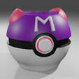 01-Copy.png Lowpoly And Normal Version of Pokeball penstand / Vase Collection