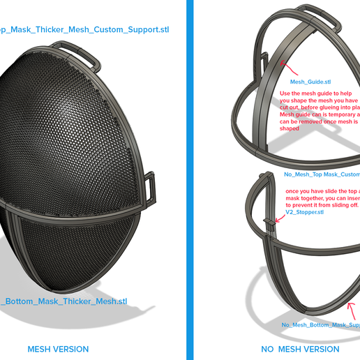 PICTURE_MODEL.png Archivo STL Máscara de soldado del juego del calamar plegable・Modelo para descargar y imprimir en 3D, XYZWorkshop