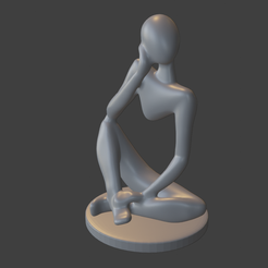 1.png Abstract Woman Sculpture Decoration