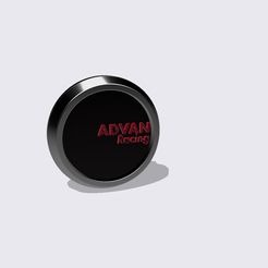 Advan-1.jpeg Capuchon central de roue Advan Racing