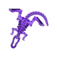 Flexi Factory Skeleton T-Rex Body_Curved.stl Flexi Factory Print-in-Place Skeleton T-Rex Dinosaur