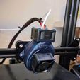 Ender 3, 3 V2, 3 pro, 3 max, двойной 40-мм осевой вентилятор hot end duct / fang. CR-10, прямой привод Micro Swiss и совместимость с боуденом. Для печати не требуется поддержка