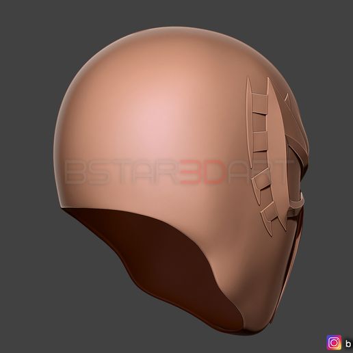 14.jpg Spider Man 2099 Maske -Spider man Helm - Marvel Comics 3D-Druck Modell