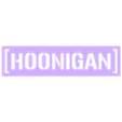 GR LOGOS HOONIGAN COLECCION (1).stl HOONIGAN ARCHIVES LOGO TEMPLATES - HOONIGAN - SET WALL ART 1 ...6 MODELS