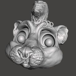 12.jpg Download STL file PUNK Lab Rat Monster- STL file, 3D printing • 3D printable model, BoxedDragon