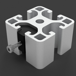 ITEM_T-Nut_M3_with_Profile.png Free 3D file ITEM light T-Nut M3・3D printer model to download