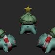 bulba-natal-3.jpg Pokemon - Christmas Bulbasaur
