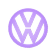 VW_DOUBLE_CAB_Logo.stl Volkswagen Combi - T1 Double Cab