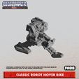 contents_destroyer_nogun.jpg Classic Robot Hover Bike - Oldhammer Proxies