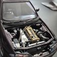 20241028_115541.jpg 1/24 R33 GTR RB26 Engine Bay Transkit Tamiya Aoshima Fujimi Hotwheels 1/64
