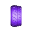 tire_L_right_x2.stl WHEELS Rays TE37 R19 (TOONED)