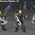 Custom-1-18-Deathsworn-Marine-2A.png Custom 1/18 Deathsworn Space Wolves (4.85 in Tall)