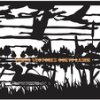 PATO-2.png LANDSCAPE DUCKS 2 DECORATION WALL ART - 3D PRINTING AND LASER CUTTING