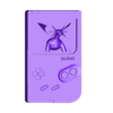game boy con salamance.stl Salamace detro de una Game boy