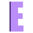 E.stl English Alphabet 26 letters