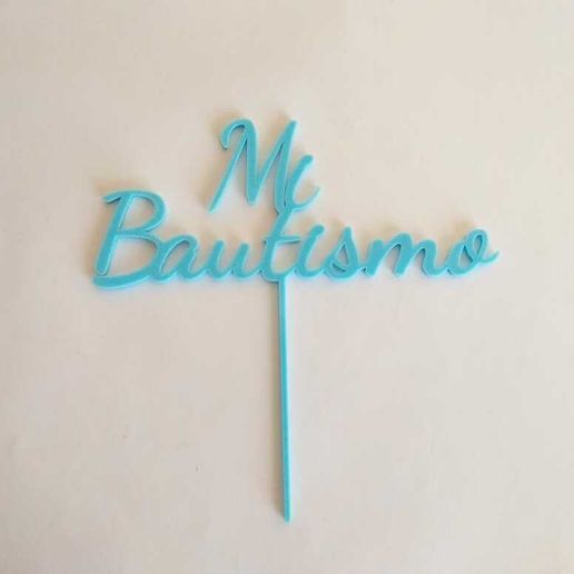 topper my baptism - 3D model önizlemesi