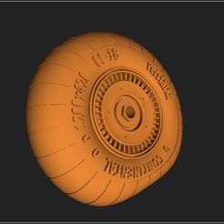 main_wheel_late_loaded_01.png STL-Datei Realistisches beladenes Hauptfahrwerk (spät) für Dornier Do-217 im Maßstab 1/72・3D-druckbare Vorlage zum herunterladen