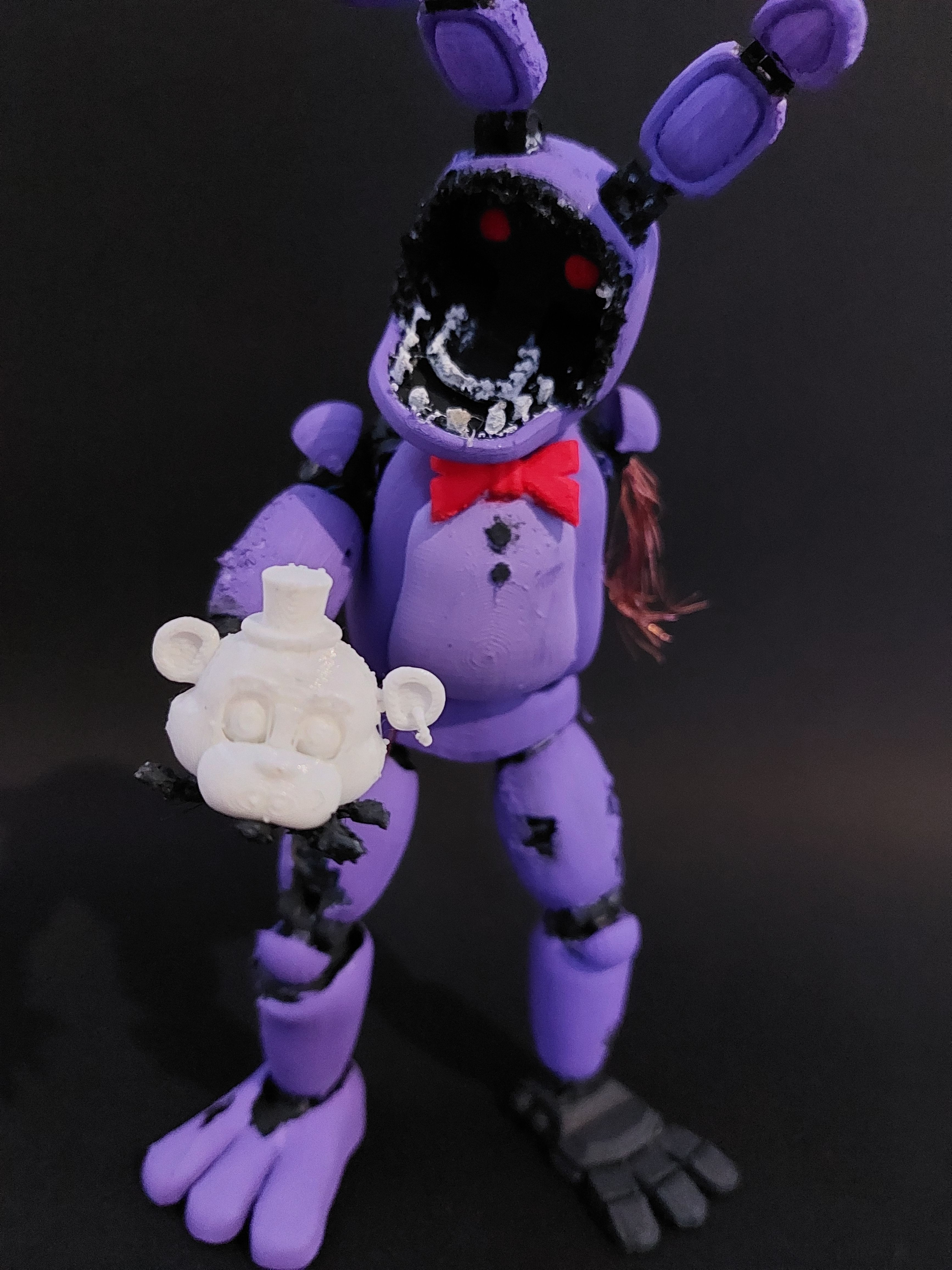 3d Printable Withered Bonnie Action Figure・cults 4212