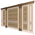 002-33.jpg Boiserie Classic Wall with Mouldings 018 White