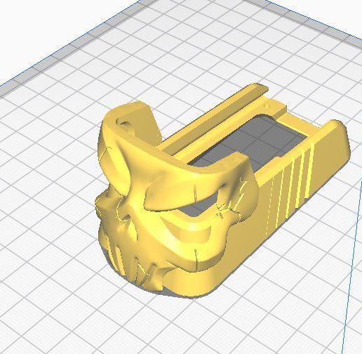 M4 Punisher Magwell - 3D model önizlemesi