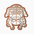 asdadf.png Free STL file PAKKUN - COOKIE CUTTER / NARUTO SHIPPUDEN・3D print design to download