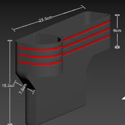 PORTA_TRECO_TORO_medidas.png Файл STL Fiat Toro Porta Treco・Модель 3D-принтера для скачивания